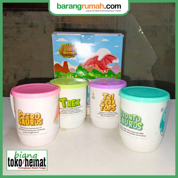 Mug Dinosaurus 4PCS